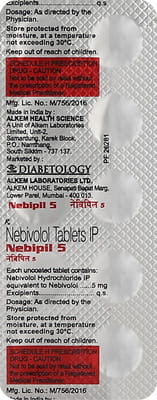 Nebipil 5mg Tablet
