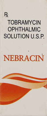 Nebracin 0.3% Bottle Of 5ml Eye Drops