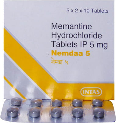 Nemdaa 5mg Strip Of 10 Tablets