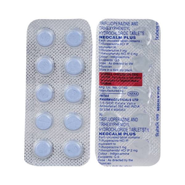 Neocalm Plus Strip Of 10 Tablets