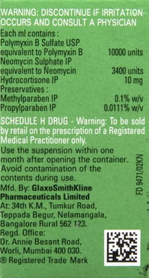 Neosporin H Bottle Of 5ml Ear Drops
