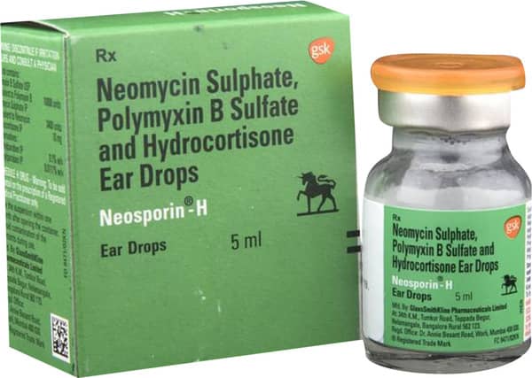 Neosporin H Bottle Of 5Ml Ear Drops