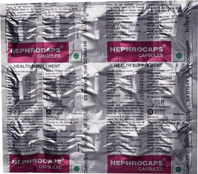 Nephrocaps Strip Of 15 Capsules