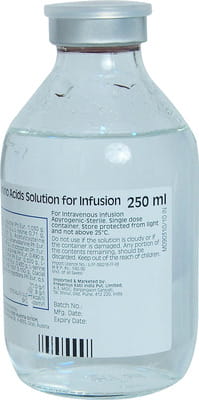 Nephrosteril Bottle Of 250ml Solution For Infusion