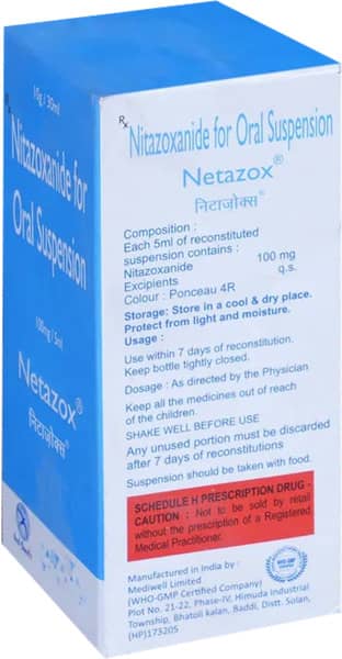 Netazox Bottle Of 30ml Dry Syrup