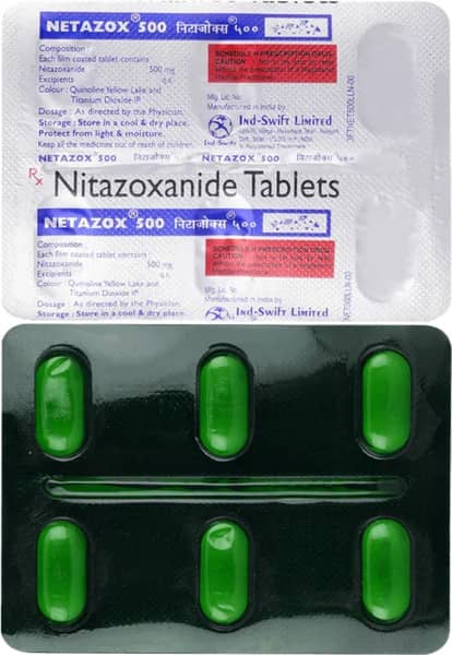 Netazox 500mg Strip Of 6 Tablets