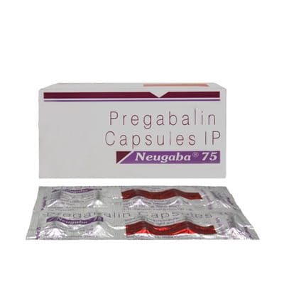Neugaba 75mg Strip Of 10 Capsules