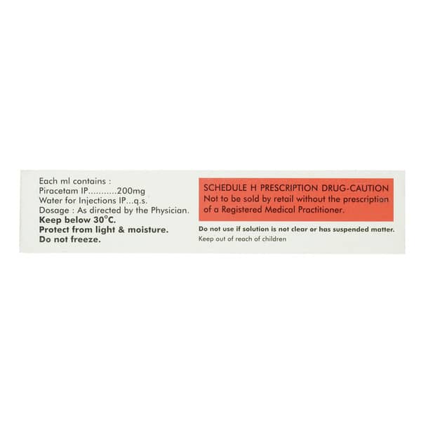 Neurocetam Ampoule Of 15Ml Injection