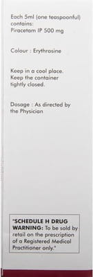 Neurocetam Bottle Of 100ml Syrup