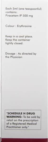 Neurocetam Bottle Of 100ml Syrup