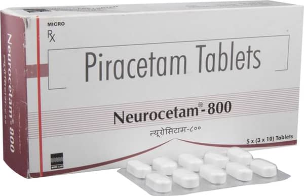 Neurocetam 800mg Strip Of 10 Tablets