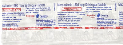 Neuromin Od 1500mcg Strip Of 10 Tablets