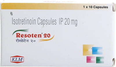 Resoten 20mg Strip Of 10 Capsules