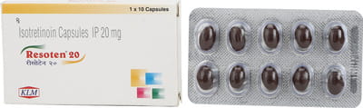 Resoten 20mg Strip Of 10 Capsules