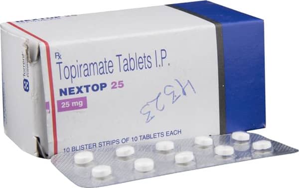 Nextop 25mg Strip Of 10 Tablets
