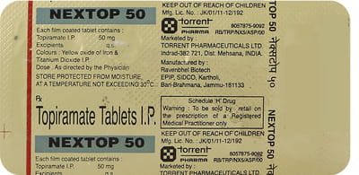 Nextop 50mg Strip Of 10 Tablets