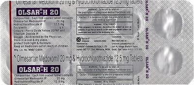 Olsar H 20mg Strip Of 10 Tablets