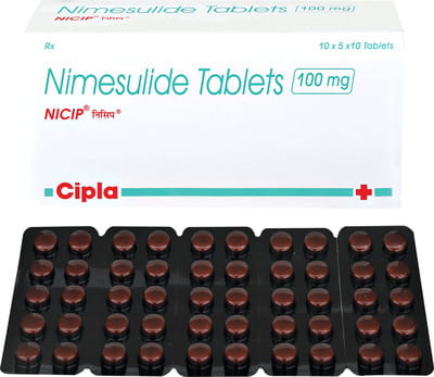 Nicip 100mg Strip Of 10 Tablets