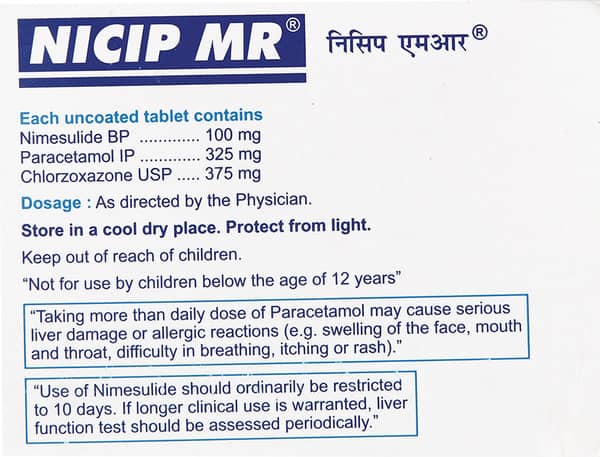 Nicip MR Tablet