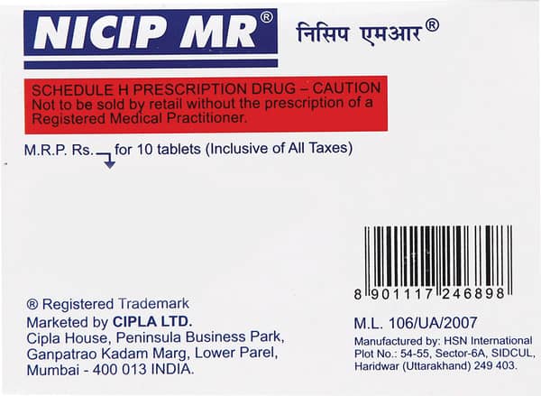 Nicip MR Tablet