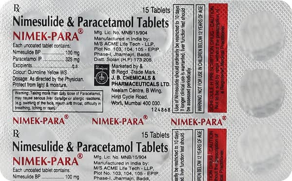 Nimek-Para Tablet