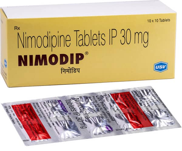 Nimodip 30mg Strip Of 10 Tablets