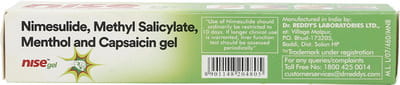 Nise Tube Of 30gm Gel