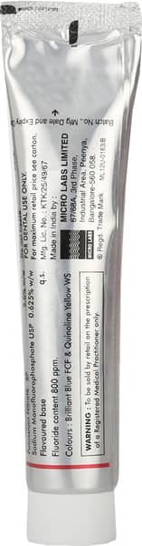 Nitra Mint Flavour Tube Of 100gm Gel