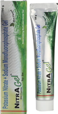 Nitra Mint Flavour Tube Of 100gm Gel