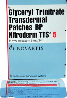 Nitroderm Tts 5mg Patch