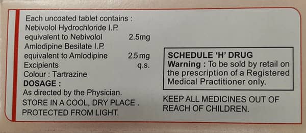 Nodon Am 2.5mg Strip Of 10 Tablets