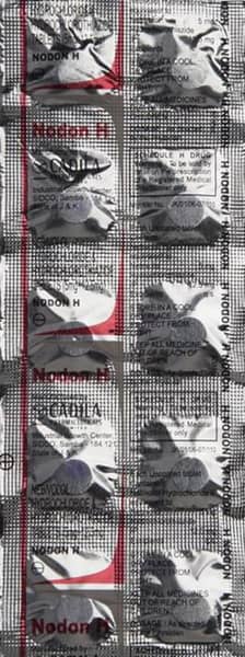 Nodon H Strip Of 10 Tablets