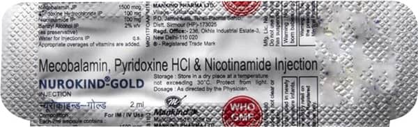 Nurokind Gold Injection 4x2 ml