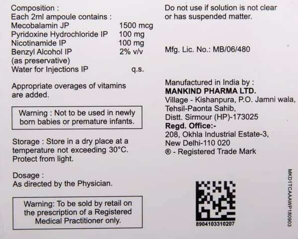 Nurokind Gold Injection 4x2 ml