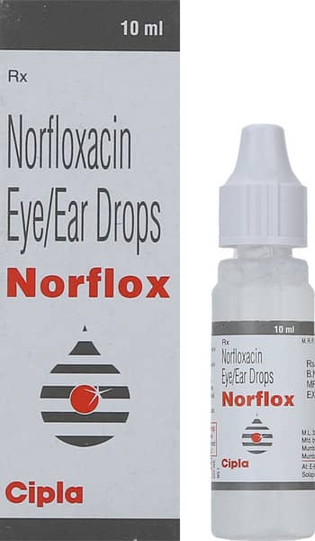 Norflox Bottle Of 10ml Eye/Ear Drops