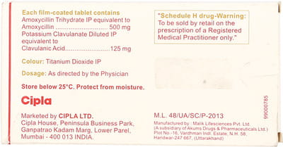 Novaclav 625mg Strip Of 6 Tablets