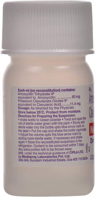 Novamox Cv Tangy Orange Flavour Bottle Of 10ml Oral Drops