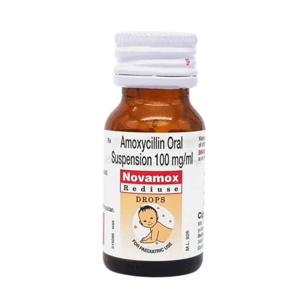 Novamox 100mg Rediuse Bottle Of 10ml Oral Drops