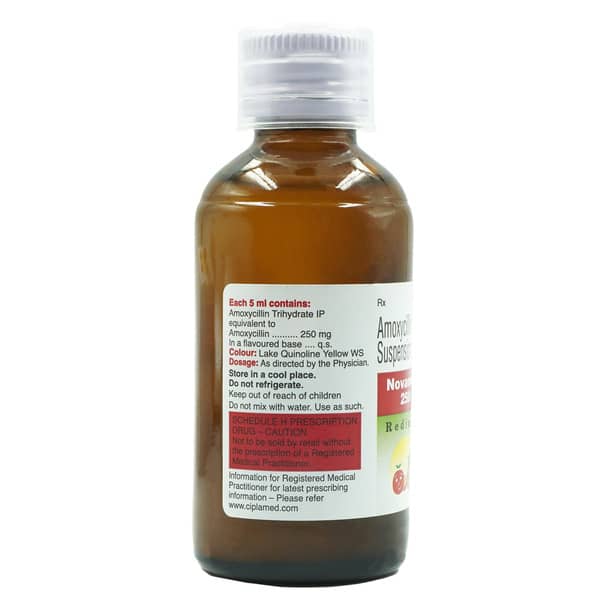 Novamox 250Mg Rediuse Bottle Of 60Ml Suspension