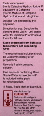 Novapime Dry Vial 1gm Powder For Injection