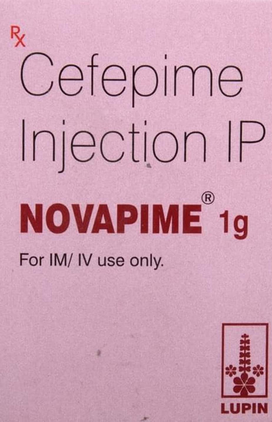 novapime dry vial 1gm powder for injection