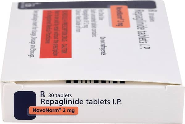 Novonorm 2mg Strip Of 30 Tablets