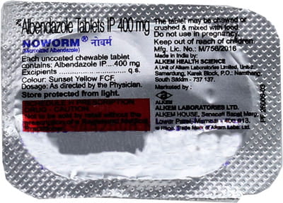 Noworm 400mg Strip Of 1 Tablet