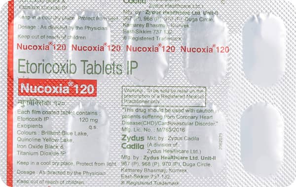 Nucoxia 120 Tablet