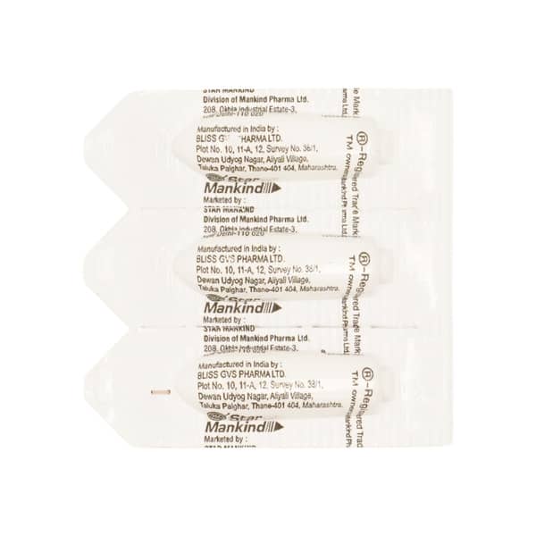 Nuforce Cd Strip Of 3 Vaginal Suppository