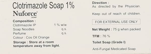 Nuforce Soap 75Gm