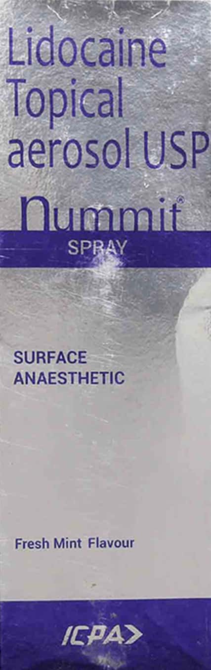 Nummit 15 %W/W Spray (100): Uses, Side Effects, Price & Dosage | PharmEasy