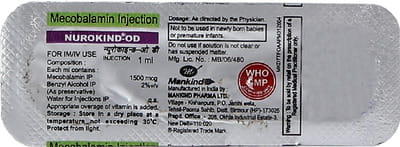 Nurokind Od Ampoule Of 1ml Injection