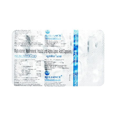 Nurovita Od Strip Of 10 Capsules