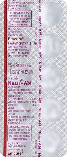 Nusar Am Strip Of 10 Tablets